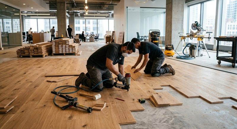 Commercial Hardwood Service in Blue Ridge, TX