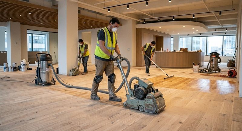 Commercial Hardwood Service in Blue Ridge, TX