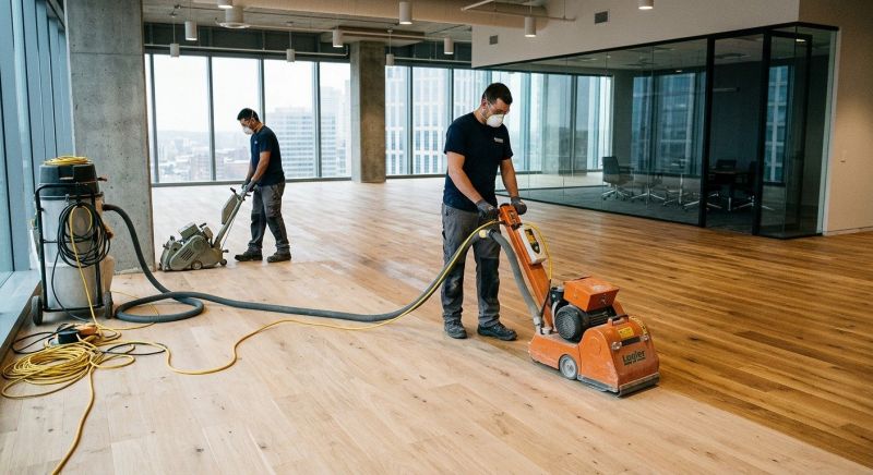 Commercial Hardwood Service in Denton County, TX