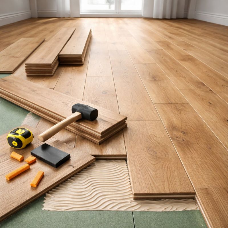 Engineered Wood Installation in Prosper, TX