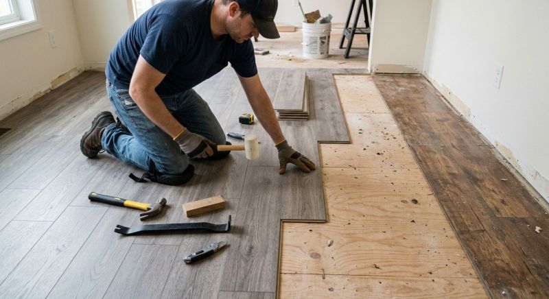 Laminate Floor Installation in Denton, TX