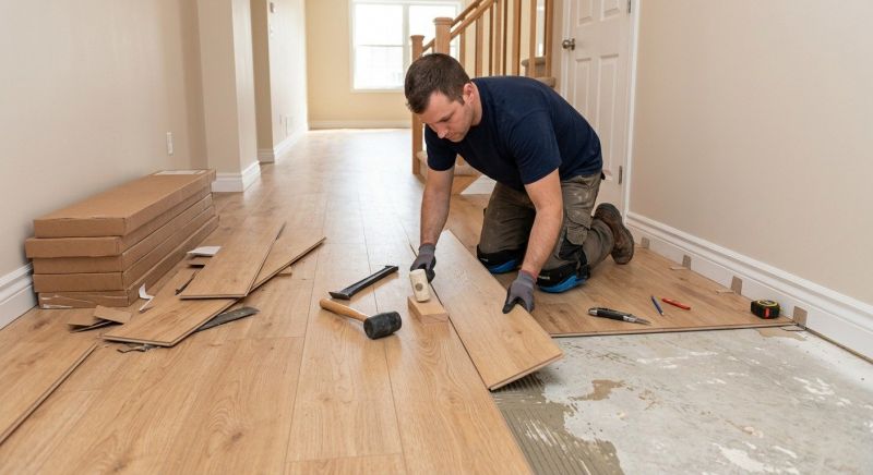 Laminate Floor Installation in Plano, TX