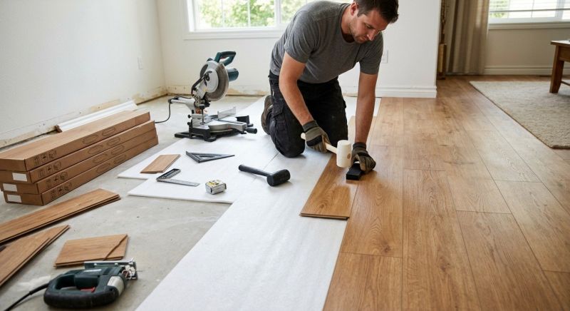 Laminate Floor Replacement in Aubrey, TX