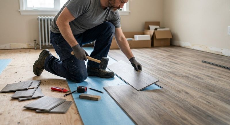 Linoleum Floor Installation in Coppell, TX