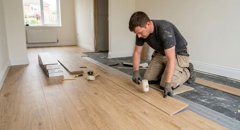 Linoleum Floor Installation in Little Elm, TX